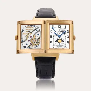 Jaeger-LeCoultre Reverso 270.2.63 42mm 18k rose gold Silver