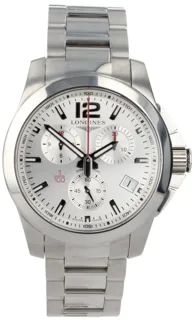 Longines Conquest L3.700.4 41mm Stainless steel Silver