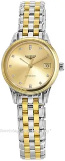 Longines Flagship L4.274.3.37.7 26mm Stainless steel Champagne