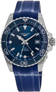 Longines HydroConquest L37904969 41mm Stainless steel Blue