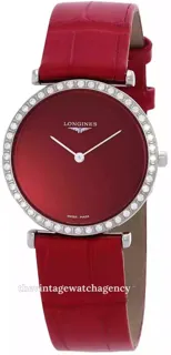 Longines La Grande Classique L4.523.0.91.2 29mm Stainless steel Red