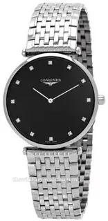 Longines La Grande Classique L4.866.4.58.6 38mm Stainless steel Black