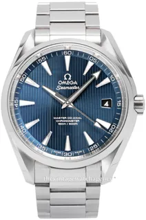 Omega Aqua Terra 231.10.42.21.03.003 41.5mm Stainless steel Blue