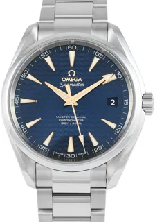 Omega Aqua Terra 231.10.42.21.03.006 41.5mm Stainless steel Blue