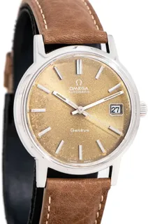 Omega Genève 166.0163 35mm Stainless steel Champagne