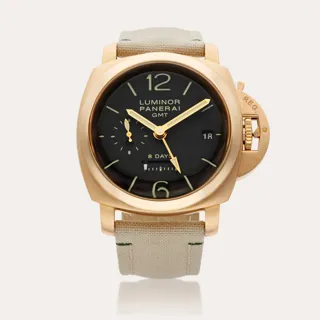 Panerai Luminor 1950 PAM 00289 44mm Rose gold Brown