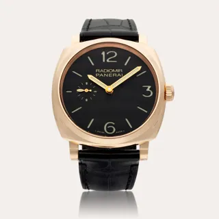 Panerai Radiomir 1940 3 Days PAM 00575 Rose gold Black