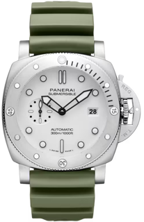 Panerai Submersible PAM01595 Stainless steel White