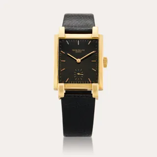 Patek Philippe 2443 38.5mm 18k yellow gold Black