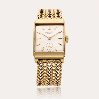 Patek Philippe 2479 38.5mm 18k yellow gold Silver