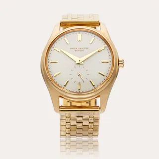 Patek Philippe Calatrava 2526J 36mm 18k yellow gold White