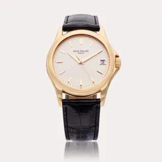 Patek Philippe Calatrava 5127 37mm 18K pink gold White