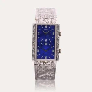 Piaget 69212 A57 32mm 18k white gold