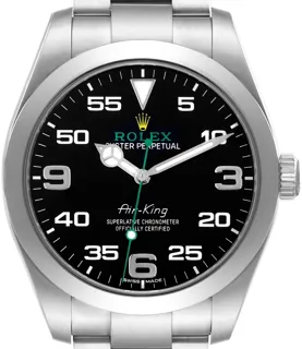 Rolex Air King 116900 40mm Stainless steel Black