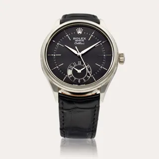 Rolex Cellini 50529 White gold Black