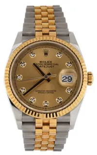 Rolex Datejust 126233-0017 Yellow gold and Oystersteel Golden