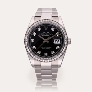 Rolex Datejust 36 126284RBR 36mm Stainless steel Black