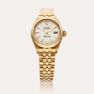 Rolex Datejust 6916 26mm 18k yellow gold White