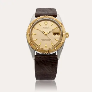 Rolex Datejust Turn-O-Graph 1625 36mm Yellow gold and Stainless steel Champagne