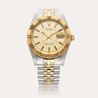 Rolex Datejust Turn-O-Graph 1625 36mm Yellow gold and Stainless steel Champagne