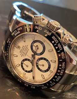 Rolex Daytona 116500 40mm Stainless steel White