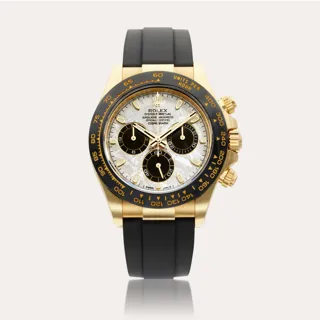 Rolex Daytona 116518LN 40mm Yellow gold Gray