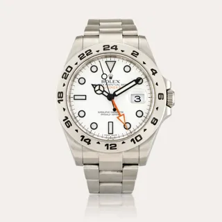 Rolex Explorer II 216570 Stainless steel White