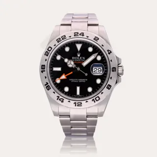 Rolex Explorer II 216570 Stainless steel Black