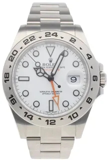 Rolex Explorer II 216570 42mm Stainless steel White