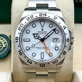 Rolex Explorer II 226570-0001 42mm Stainless steel White