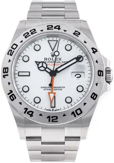 Rolex Explorer II 226570 42mm Stainless steel White