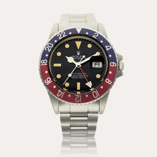 Rolex GMT-Master 16750 Stainless steel Black