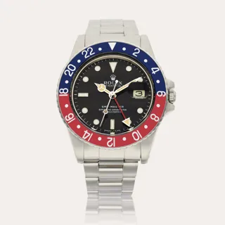 Rolex GMT-Master 16750 40mm Stainless steel Black