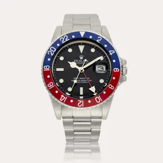 Rolex GMT-Master 16750 40mm Stainless steel Black