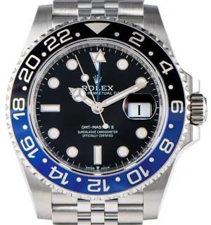 Rolex GMT-Master II 126710BLNR 40mm Stainless steel Black