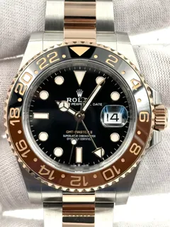 Rolex GMT-Master II 126711CHNR 40mm Stainless Steel$18k Everose Gold Black