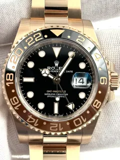 Rolex GMT-Master II 126715CHNR 40mm Everose gold Black