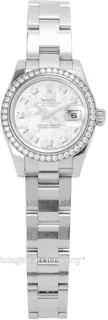 Rolex Lady-Datejust 179384-5 Stainless steel Silver Mother of pearl