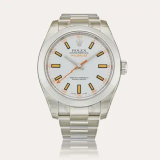 Rolex Milgauss 116400 Stainless steel White