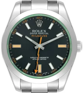 Rolex Milgauss 116400GV Stainless steel Black