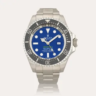 Rolex Sea-Dweller Deepsea 116660 Stainless steel Black and Blue