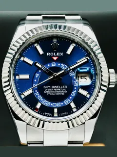 Rolex Sky-Dweller 326934 42mm Stainless steel Blue