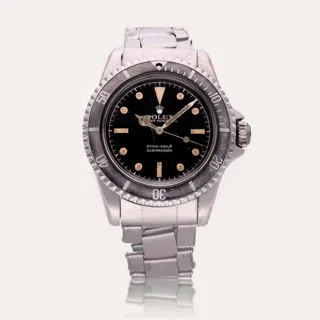 Rolex Submariner 5512 40mm Stainless steel Black