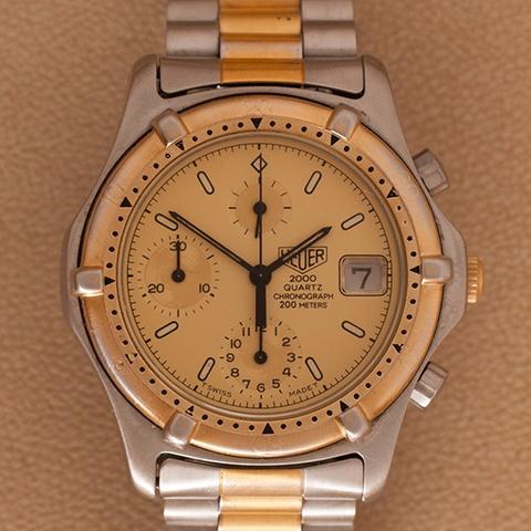 TAG Heuer 2000 264.006/1 Stainless steel Golden Netherlands