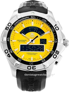 TAG Heuer Aquaracer CAF1011.FT8011 43mm Stainless steel Golden