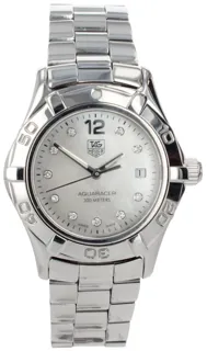 TAG Heuer Aquaracer WAF1415 28mm Stainless steel White