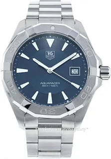 TAG Heuer Aquaracer WAY1112.BA0928 40.5mm Stainless steel Blue