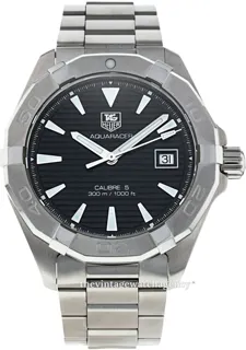 TAG Heuer Aquaracer WAY2110.BA0928 40.5mm Stainless steel Black