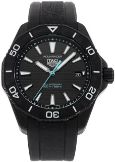 TAG Heuer Aquaracer WBP1112.FT6199 40mm Black DLC Black