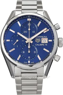 TAG Heuer Carrera CBK2115.BA0715 41mm Stainless steel Blue